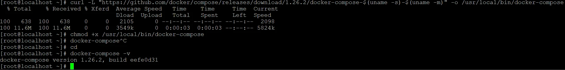 docker compose 업데이트